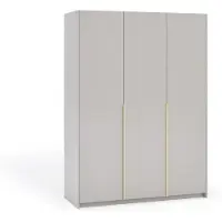 Margaret Hadas24 Kledingkast Apollonia zonder Spiegel 150 x 204 cm (kasjmier, gouden handgrepen)