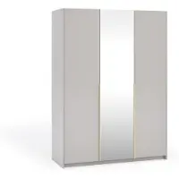 Margaret Hadas24 Kledingkast Apollonia met Spiegel 150 x 204 cm (kasjmier, gouden handgrepen)