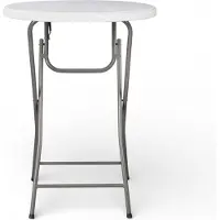 Lunardon Werbung Klaptafel, hoog, rond (80 cm)