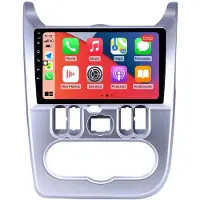 RoverOne Autoradio Bluetooth CarPlay GPS Navigatie voor Renault Logan 1 Sandero 2009 - 2015 for Dacia Duster 2010 - 2017
