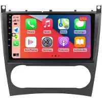 RoverOne Autoradio Bluetooth CarPlay GPS Navigatie voor Mercedes Benz C Class W203 W209 C180 C200 CL203 C209 A209 2004 - 2011