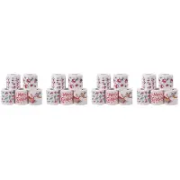 Tlily Stijlen Kerstman Papierrol Tissuepapier Handdoeken Kerstversiering Xmas Santa Kantoor Kamer Toiletpapier 20 Roll