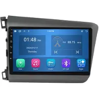 RoverOne 4G+64G Autoradio Bluetooth CarPlay Android Auto GPS Navigatie voor Honda Civic 9 FB FK FD 2011 - 2015