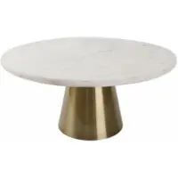 Salt & pepper Taartplateau Glint White / Gold 30 x 14 cm
