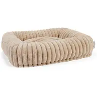 Rewer GmbH TrendPet Biscuit Cube hondenbed, bruin/karamel (100x75x18 cm)