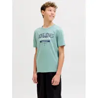 Jack & Jones Junior Shirt marine / pastelgroen