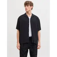 Jack & Jones Overhemd 'JJEJeff' zwart