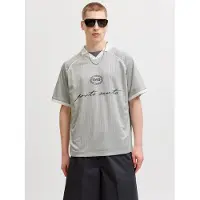 Jack & Jones Shirt 'JCOEterna' grijs / antraciet / wit