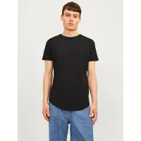 Jack & Jones Shirt 'JJENoa' zwart / wit