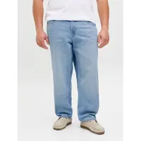 Jack & Jones Plus Jeans 'JJIChris JJOrignial' blauw denim
