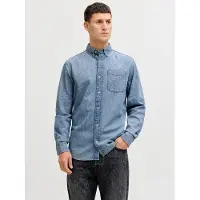 Jack & Jones Overhemd 'JJEBROOK' blauw