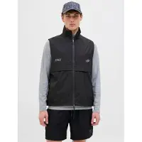 Jack & Jones Bodywarmer 'JCOCnz Paris' lichtgrijs / zwart