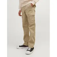 Jack & jones Junior Broek 'JPSTKane JJHarlow' donkerbeige