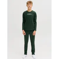 Jack & Jones Junior Joggingpak spar / wit