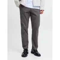 Jack & Jones Chino 'JPSTKane Dave' donkergrijs / zwart