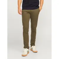 Jack & Jones Chino 'JPSTMarco JJFury' olijfgroen