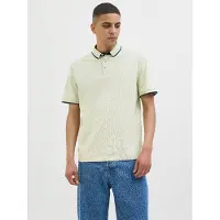 Jack & Jones Shirt 'JPRPAULOS' navy / pastelgroen / wit