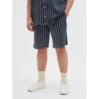 Jack&Jones PLUS Plus Broek marine / pastelblauw / wit