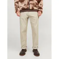 Jack & Jones Broek 'JPSTeddie JJCarpenter' beige
