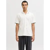 Jack & Jones Shirt 'JPRBLUalves' zwart / wit