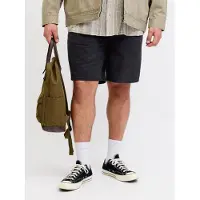 Jack & Jones Plus Size Wide Leg Fit Shorts 44 Zwart