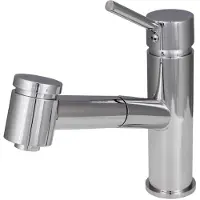 Aquanello Voss Keukenmengkraan Chroom met Uittrekbare Uitloop en Sproeifunctie CR-7200-VS