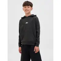 JACK&JONES JUNIOR Junior Sweatshirt lichtbruin / zwart / wit