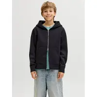 Jack & jones Junior Sweatvest zwart
