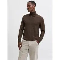 Jack & Jones Trui 'JJEEmil' donkerbruin