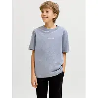 Jack & jones Junior Shirt 'JORNORREBRO' crème / grijs