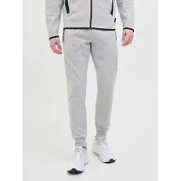 Jack & Jones Broek 'JPSTWill JJFusion' grijs gemêleerd / zwart