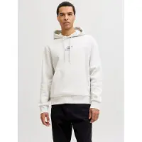 Jack & Jones Sweatshirt 'JJECORP' blauw / donkerblauw / rood / wit gemêleerd