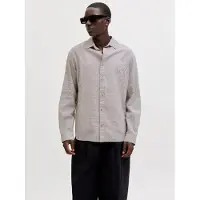 Jack & Jones Overhemd 'JJESummer' cappuccino