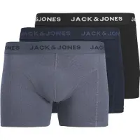 Jack & Jones Junior Onderbroek 'JACJeremiah' navy / smoky blue / zwart / wit