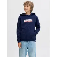 Jack & Jones Junior Sweatshirt blauw / wit