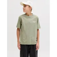 JACK&JONES JUNIOR Junior Shirt 'JORNorrebro' riet / wit