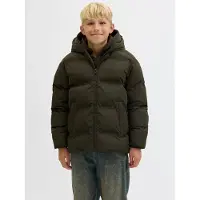 Jack & Jones Junior Winterjas 'ESOHO' donkergroen