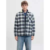 Jack & Jones Tussenjas 'ZAC' navy / donkerblauw / bruin / offwhite