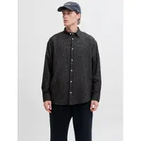 Jack & Jones Overhemd antraciet / lichtgrijs