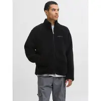 Jack & Jones Fleece jas zwart