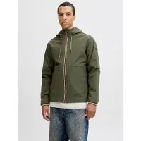 Jack & Jones Tussenjas groen / oranje / wit