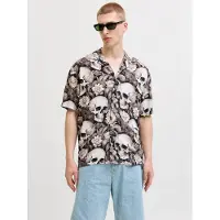 Jack & Jones Overhemd beige / zwart