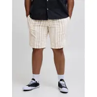 Jack & Jones Broek ecru / donkerbeige