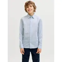 Jack & Jones Junior Overhemd 'JJEBreeze' lichtblauw