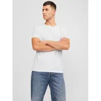 Jack & Jones Shirt 'Essentials' zwart / wit