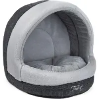 Rewer GmbH TrendPet LunaHome knuffelhoek, grijs (42x43x46 cm)