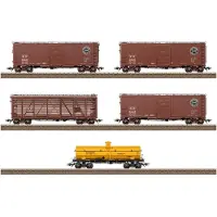 Trix T24915 Goederenwagen DC H0 US goederenwagon-set „Southern Pacific” - 5-delig