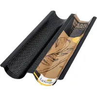 RBV Birkmann Birkmann Bread Buddies Bakplaat - 2 Stokbroden