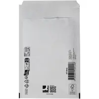 Q-CONNECT luchtkussenenveloppen, wit, 3-C, 170 x 225 mm, doos van 100 stuks