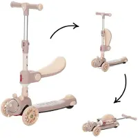 Lorelli Step 2-in-1 Swiftie Licht en Muziek Peach